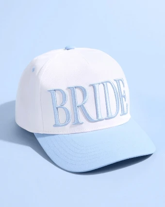 xo, Fetti Blue Bride Trucker Hat - Something Blue - xo, Fetti $1 thumbnail