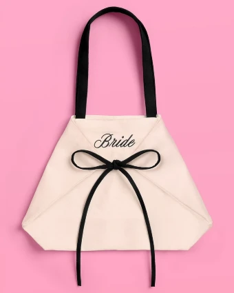 xo, Fetti Bow Bride Tote - Cream Canvas - xo, Fetti $4 thumbnail
