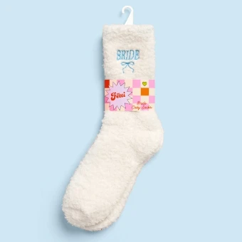 xo, Fetti Bride Cloud Socks - xo, Fetti $3 thumbnail