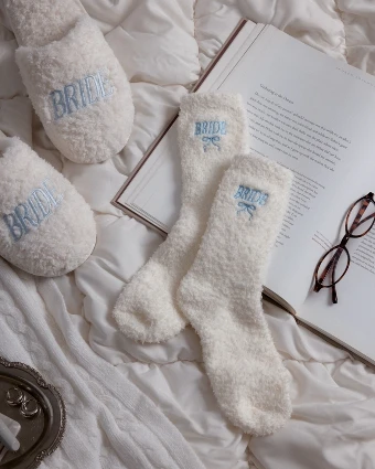 xo, Fetti Bride Cloud Socks - xo, Fetti $1 thumbnail