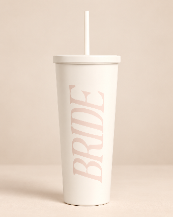 xo, Fetti Bride Monochromatic Tumbler - xo, Fetti $0 default thumbnail