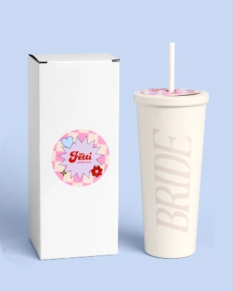 xo, Fetti Bride Monochromatic Tumbler - xo, Fetti $6 default thumbnail