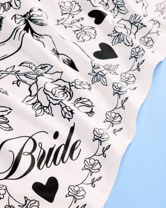 xo, Fetti Bride Swan Headscarf Bandana - xo, Fetti $7 default thumbnail