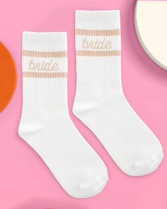 xo, Fetti Bride Tube Socks - Ivory - xo, Fetti $1 thumbnail