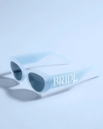 xo, Fetti Something Blue Bride Pack - Hair Bow, Sunglasses + Sash - xo, Fetti $5 thumbnail