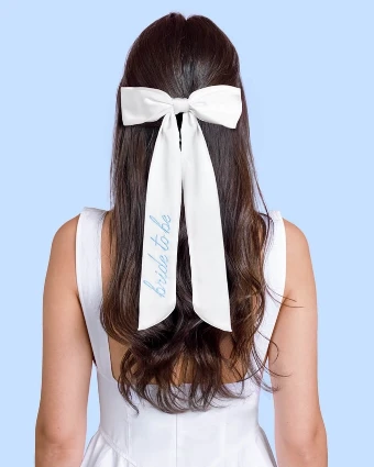 xo, Fetti Something Blue Bride Pack - Hair Bow, Sunglasses + Sash - xo, Fetti $3 thumbnail