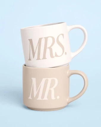 xo, Fetti Mr and Mrs Mug Set  - xo, Fetti $4 thumbnail