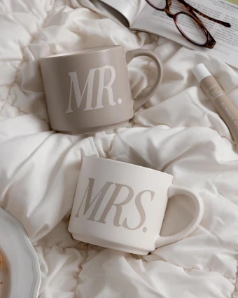 xo, Fetti Mr and Mrs Mug Set  - xo, Fetti $2 thumbnail