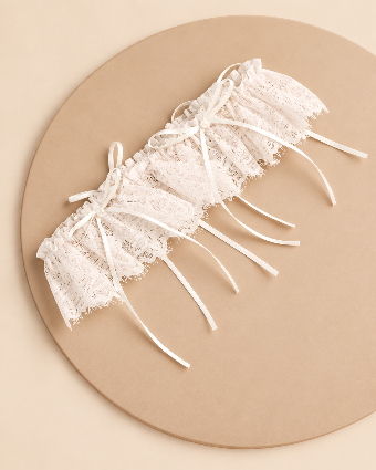 xo, Fetti Lace Bridal Garter Bride To Be - xo, Fetti $0 default thumbnail