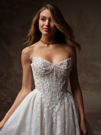 Maggie Sottero Ryland F6MK055A02 $9 Ivory over Blush (gown with Champagne Illusion) thumbnail