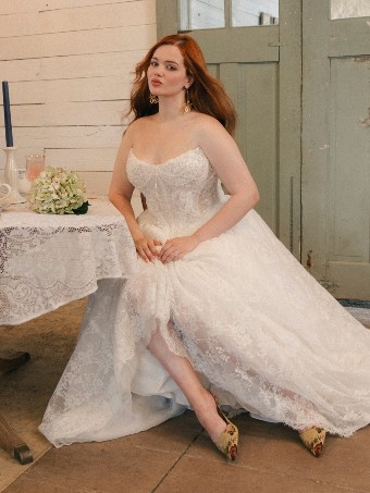 Maggie Sottero Ryland F6MK055A02 $17 Ivory over Blush (gown with Champagne Illusion) thumbnail
