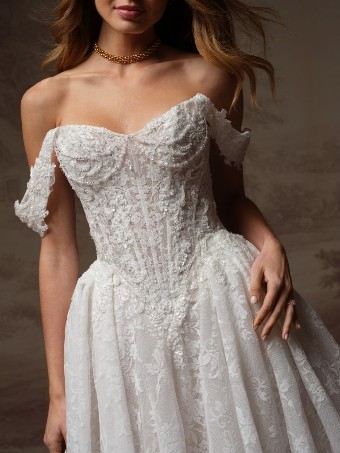 Maggie Sottero Ryland F6MK055A02 $11 Ivory over Blush (gown with Champagne Illusion) thumbnail