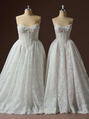 Maggie Sottero Ryland F6MK055A02 $22 Ivory over Blush (gown with Champagne Illusion) thumbnail