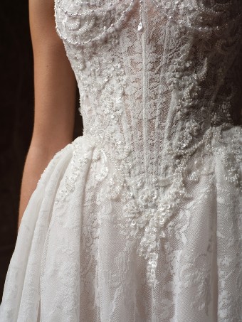 Maggie Sottero Ryland F6MK055A02 $13 Ivory over Blush (gown with Champagne Illusion) thumbnail
