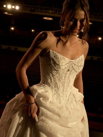 Maggie Sottero Ryland F6MK055A02 $1 Ivory over Blush (gown with Champagne Illusion) thumbnail