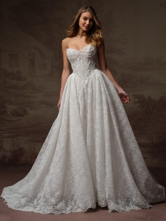 Maggie Sottero Ryland F6MK055A02 $8 Ivory over Blush (gown with Champagne Illusion) thumbnail