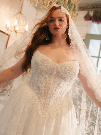 Maggie Sottero Ryland F6MK055A02 $16 Ivory over Blush (gown with Champagne Illusion) thumbnail