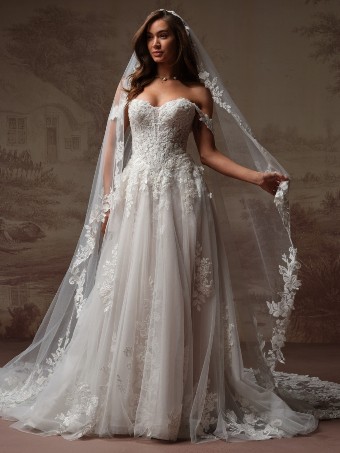 Maggie Sottero Kate -F6MK014A02 - Maggie Sottero Kate -F6MK014A02 - Maggie Sottero $3 All Ivory (gown with Ivory Illusion) thumbnail