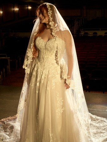Maggie Sottero Kate -F6MK014A02 - Maggie Sottero Kate -F6MK014A02 - Maggie Sottero $1 All Ivory (gown with Ivory Illusion) thumbnail