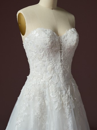 Maggie Sottero Kate -F6MK014A02 - Maggie Sottero Kate -F6MK014A02 - Maggie Sottero $6 All Ivory (gown with Ivory Illusion) thumbnail