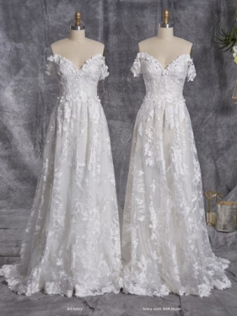 Maggie Sottero Leandra #9 Ivory/Soft Nude thumbnail