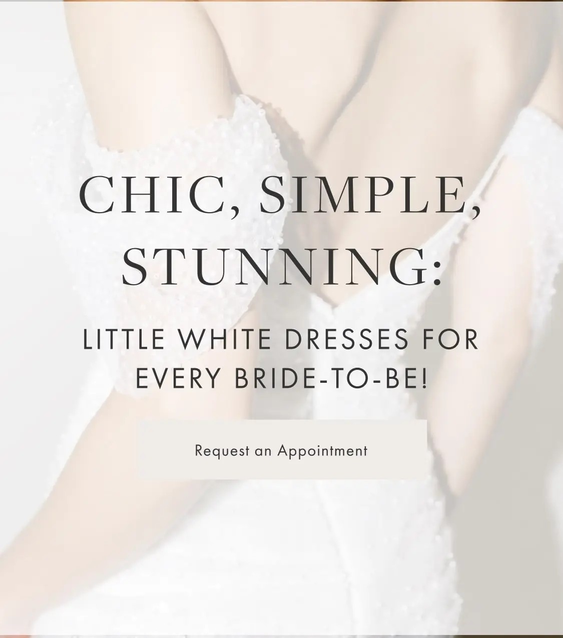 Find the perfect little white dress for your wedding day at Always Elegant Bridal, Chico