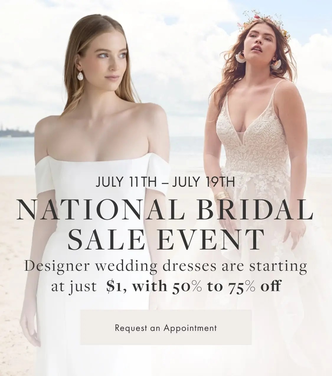 National Bridal Sale Event 2025