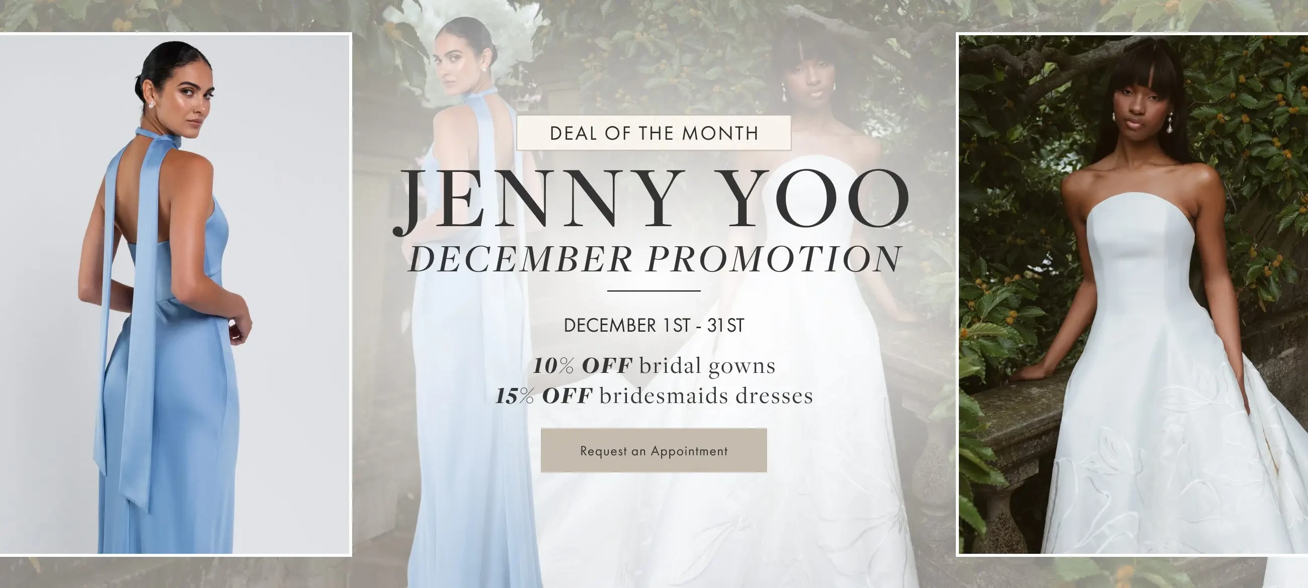 Jenny Yoo promotion - Always Elegant Bridal, Chico - bridal and bridesmaids dresses