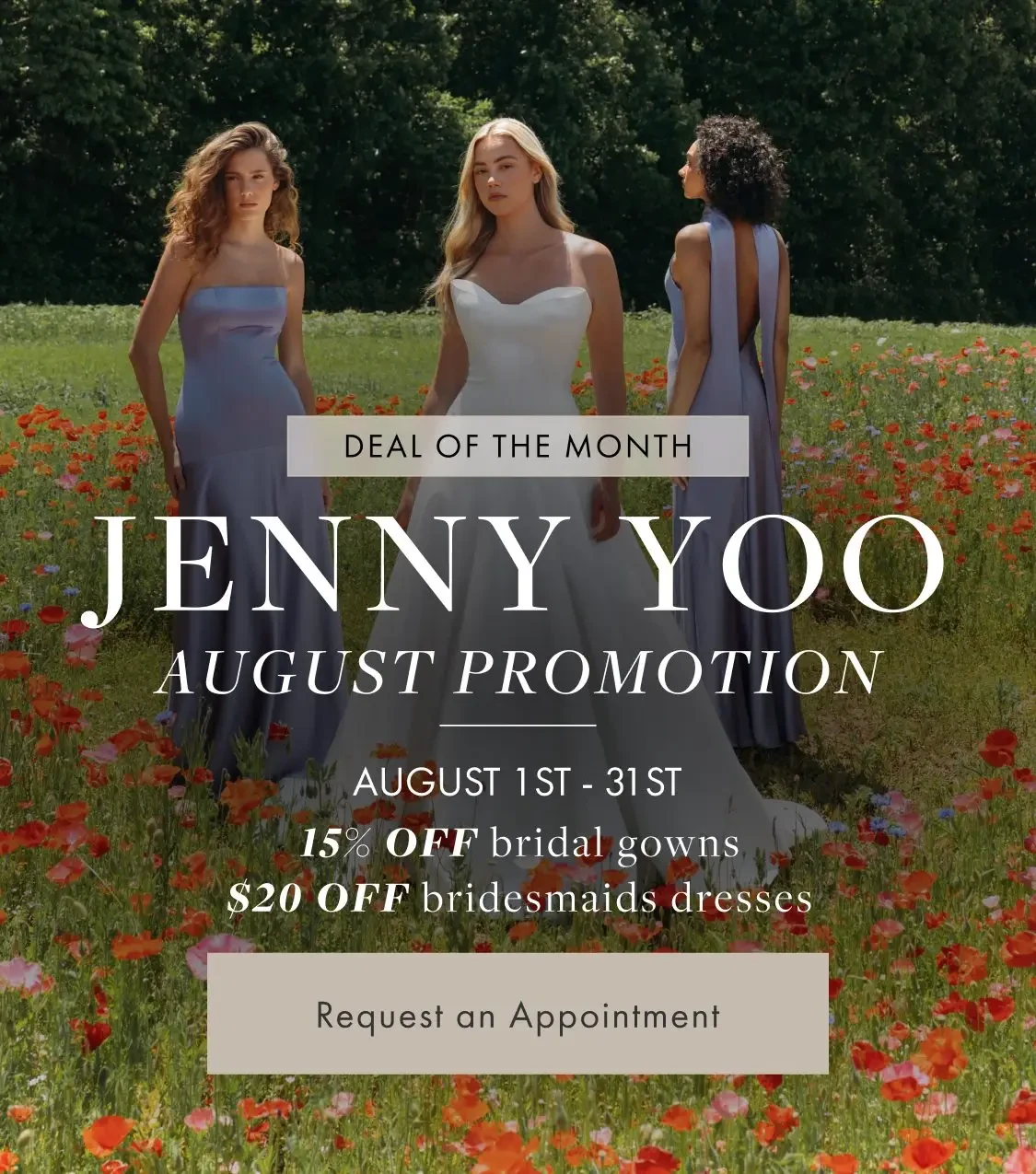 Jenny Yoo August Promotion - Always Elegant Bridal Chico