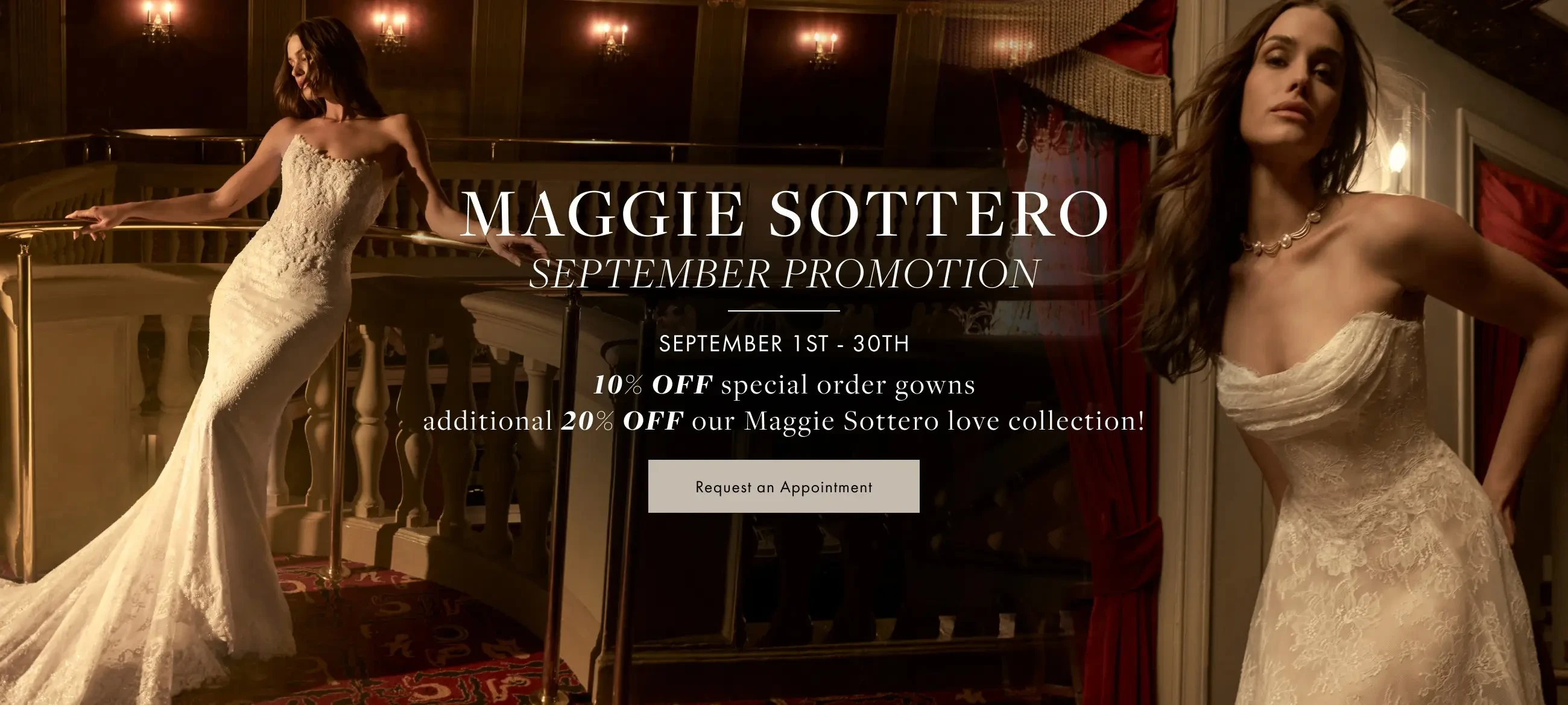 Maggie Sottero promotion at Always Elegant Bridal, Chico