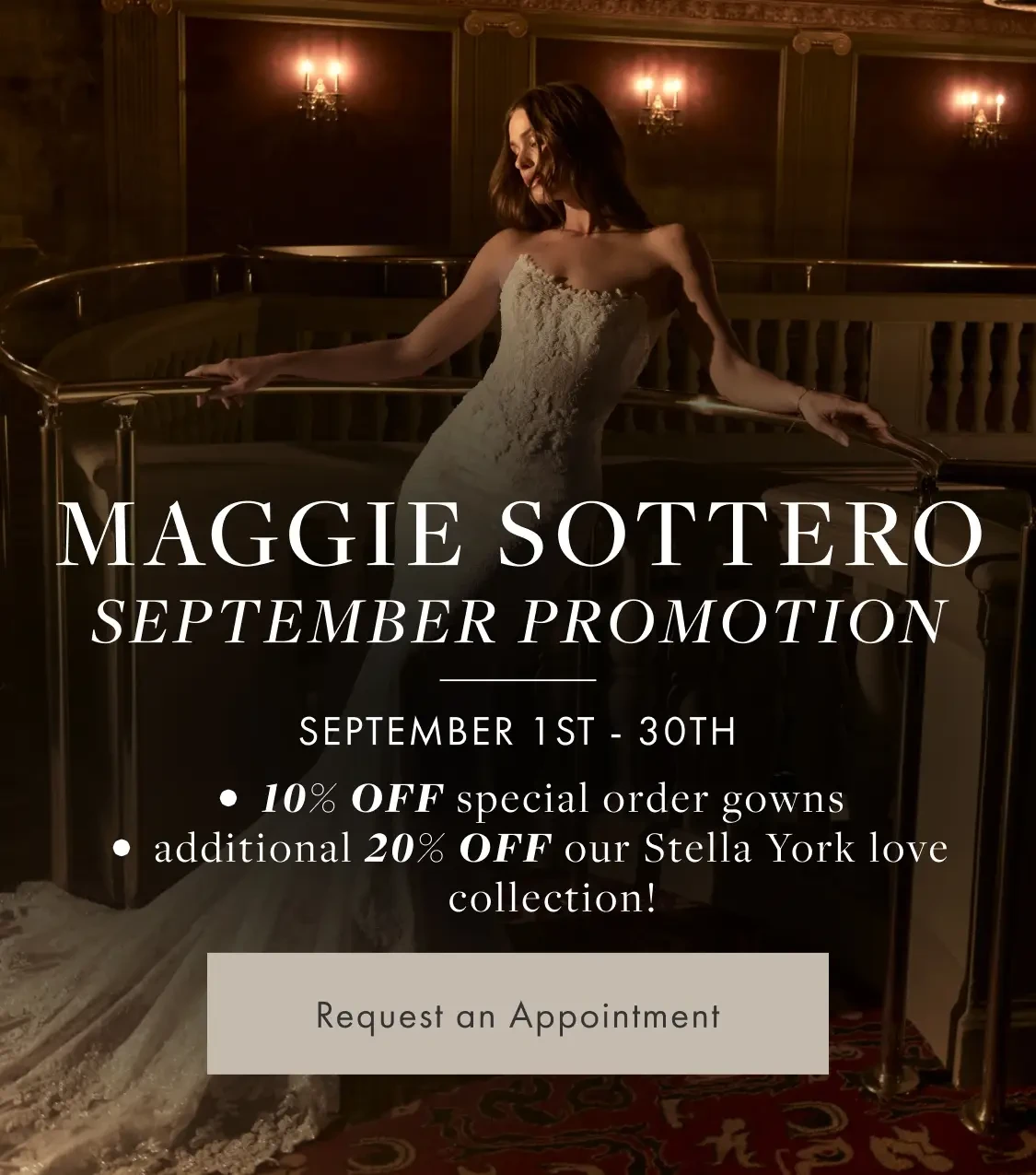 Maggie Sottero promotion at Always Elegant Bridal, Chico