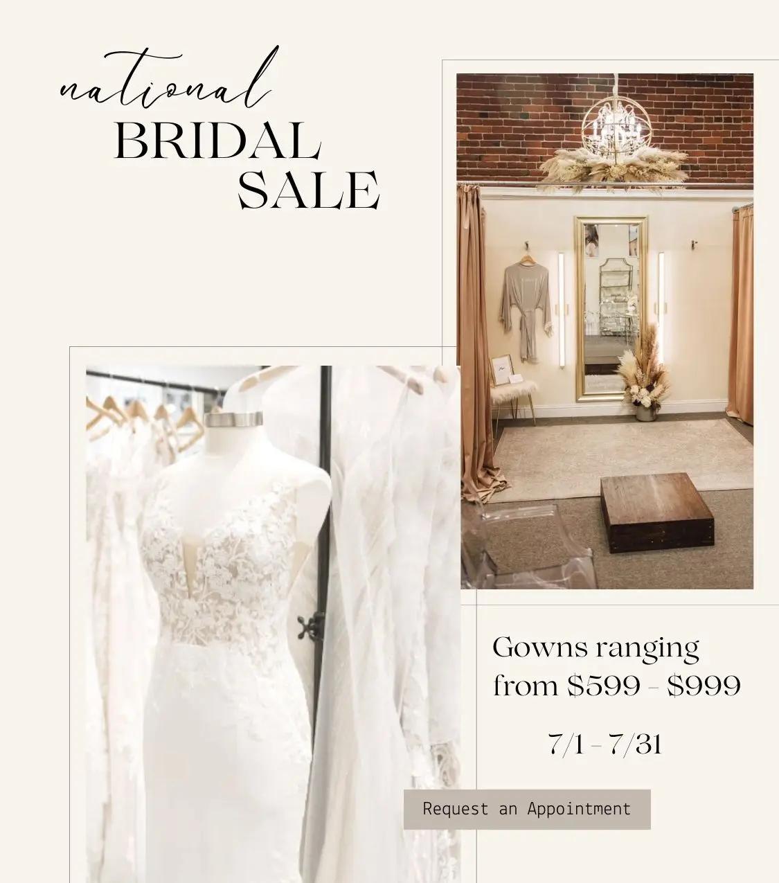 National Bridal Sale at Always Elegant Bridal